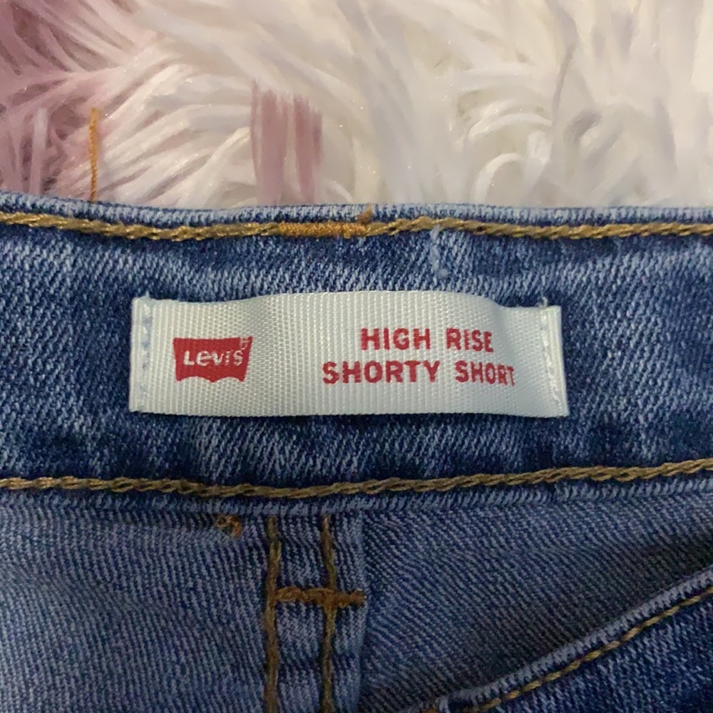 High Rise Shorty Shorts - Picture 3 of 4